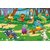 Walls and Murals Jungle Garden Kids Peel and Stick Wallpaper in Different Sizes (24 x 36)