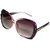 Women Purple Retro Style Sunglasses