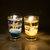 4pcs! New Fragrances Shell Ocean Jelly Small Glass Candles for Party, Home Decor, Wedding, Romantic Dinner Ideas 3  4  6cm