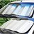 DLT Double Thick Aluminium Sunblock Front/Back Window Sunshade