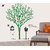 New Way Decals- Wall Sticker (9646) Green Trees Without Caged Birds