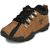 Clymb Men's Brown Lace-up Smart Casuals