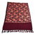 Sofias Maroon womens printed fabric shawl emzmanaari3a
