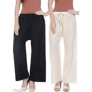 Buy Cotton Palazzo Women Palazzo Pants Combo Pack Palazzo Free