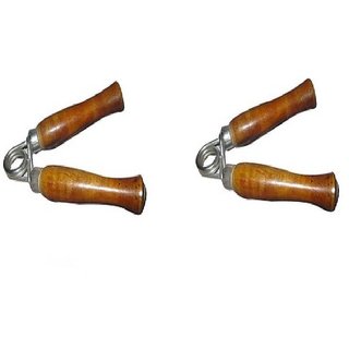 Brown Wooden Hand Gripper Pack of 1 by MSP