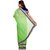 Avinandan Green Embroidered Georgette Party Wear Saree