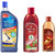 Combo pack of LUMO Floor Cleaner (500 ml+100 ml extra) + PUKHRAJ Thanda Hair Oil(200 ml) + Almond Hair Oil (200 ml)