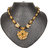 Pourni Pearl and color stone necklace thushi