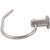 SHRUTI( Saloni) Stainless Steel Half Style Napkin Ring / Towel Ring / Towel Holder-Metallic, 1 Piece-1691