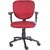 EARTHWOOD Fabric Office Chair         ( Color - Red, Red)