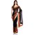 Parchayee Brown Chiffon Embroidered Saree Without Blouse