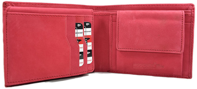 Leke Fashion Men PU Leather Business Bifold Credit Card Holder Wallet ID  Water Proof 