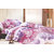 Double Bedsheet Purple Motif (3 pc Set)
