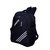 Black Nylon Expandable Casual Backpacks
