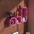 DriftingWood Octagon Shape Floating Storage Wall Shelf Pink- Set Of 3