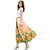 Helix Enterprise Latest Peach Colour Digital Printed Womens Fancy Skirt HFST-36