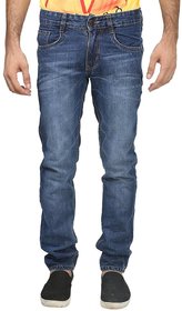 Trendy Trotters Men's Regular Fit Multicolor Jeans
