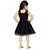 Midage Girl's Self Design Party Wear Frock