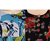 Sukuma Multicolor Georgette Front Slit Printed Long Kurtis (Pack of 2)