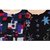 Sukuma Multicolor Georgette Front Slit Printed Long Kurtis (Pack of 2)