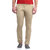 Stylish Pure Cotton BUKKl Beige Slim Fit Casual Trouser For Men- Chinos
