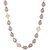 Sheelas non plated, gold coloured, alloy material, Shell pearls chain for women code no571