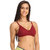 Clovia Maroon Blend Non-Padded Wirefree Solid Bra