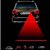 Bikers World Red Rear Car Accessories Laser Light Anti Collision Fog Light Auto Brake Parking Lamp For Hyundai