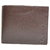 Moochies Brown Mens pure leather wallet emzmocgwN302brown