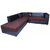 Earthwood -   Rome  L Shape  Sofa Set with Lounger in Brown
