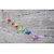 skm 3Pcs Colorful Umbrella Shape Wall Hook Small Decorative Objects