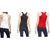 @rk combo pack of  red,white and Black cotton Inner, Lingerie Stretchy Slips Camisole for ladies,Girls and women