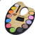 Sara Collections- Drawing Colour Palettes With 12 big size Variant Colour  Brush