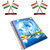 3D Cover Diary and Cross Indian Flag