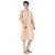 Sanwara Beige Long Kurta  Pyjama Sets For Men