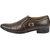 Oora MenS Brown Faux Leather Derby Shoes - 9 Uk