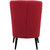Cecelia Wing Chair in Red Colour