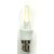 5pcs Led bulb E14, 2w Warm white Candle style (COB) Filament style Direct 220v