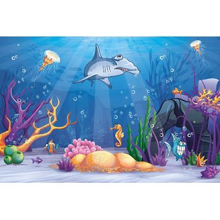 Buy Walls And Murals Under Sea Safari Kids Peel And Stick