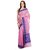Banarasi Silk Works Party Wear Designer Dark Pink Colour Saree For Womens