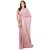 Banarasi Silk Works Party Wear Designer Pink Colour Saree For Womens