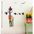 Set of 2 - WallTola Wall Stickers  Model Town and Lady with Pitcher   Wall Stickers