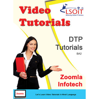 Zoomla Infotech Dtp Pack Photoshop 7 Corel Draw X3 Pagemaker