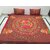 Akash Ganga Jaipuri Cotton Double Bedsheet with 2 Pillow Covers (Jaipuri-05)