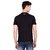 Rivet Jeans Black 100 Cotton Printed T-Shirt For Men