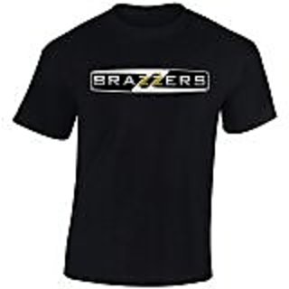 T-Shirt Homme Unisexe Brazzer - 100% Coton, Col Rond, Coupe Classique - Blanc