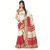 Vaamsi White Silk Printed Saree With Blouse