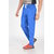 Okane Blue Sports Pants For Men