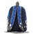 BagsRus Polka Dots Navy Blue Polyester Womens Backpack