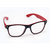 Retro Super Stylish Red- Black Trendy Frame Reading Glasses